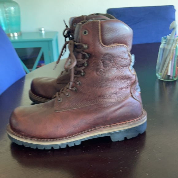 Chippewa men’s logger boots Size 10 - Picture 3 of 13